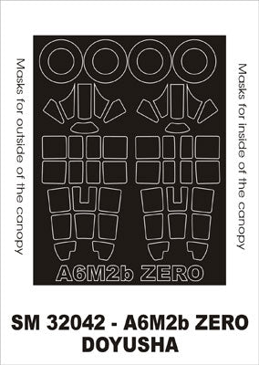 モンテックス SM32042 1/32 A6M2 零式艦上戦闘機(童友社用) ミニマスク