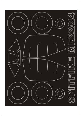 モンテックス SM32075 1/32 スピットファイア 22-24(レベル用) ミニマスク