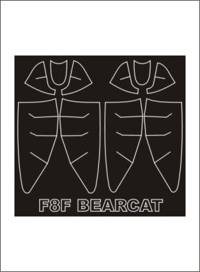 モンテックス SM32084 1/32 F8F-1 ベアキャット(トランぺッター用) ミニマスク