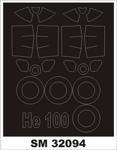 モンテックス SM32094 1/32 ハインケル He-100(スペシャルホビー用) ミニマスク