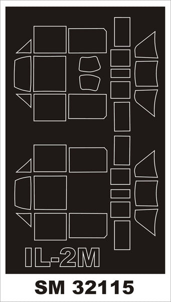 モンテックス SM32115 1/32 IL-2M(ホビーボス用) ミニマスク