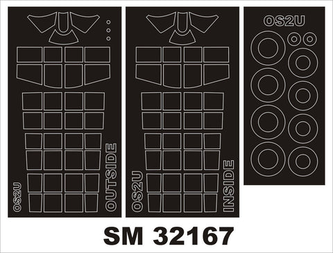 モンテックス SM32167 1/32 OS-2Uキングフィッシャー(キティホーク用) ミニマスク