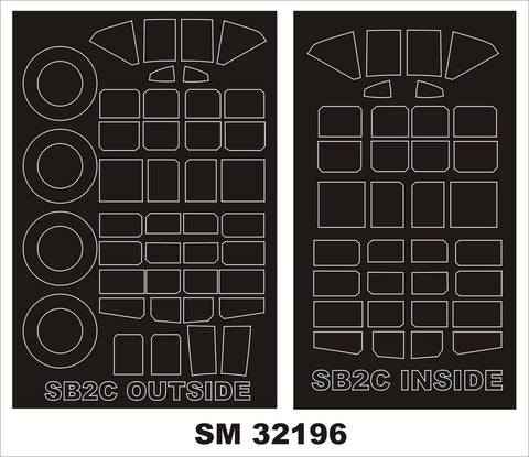 モンテックス SM32196 1/32 SB2C ヘルダイバー(インフィニティ用) ミニマスク