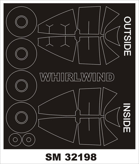 モンテックス SM32198 1/32 ウェストランド ホワールウィンド MkI (スペシャルホビー用) ミニマスク