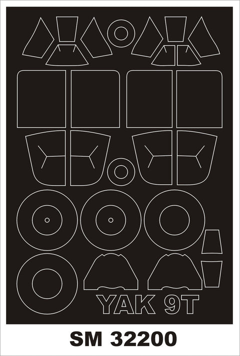 モンテックス SM32200 1/32 YAK-9T(ICM用) ミニマスク