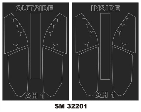 モンテックス SM32201 1/32 AH-1G コブラ(ICM用) ミニマスク