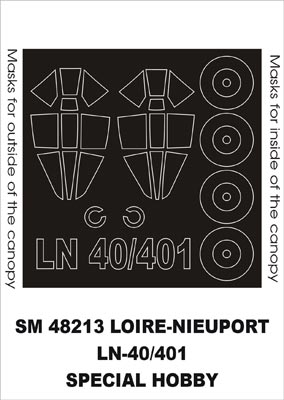 モンテックス SM48213 1/48 LN-40/410(スペシャルホビー用) ミニマスク