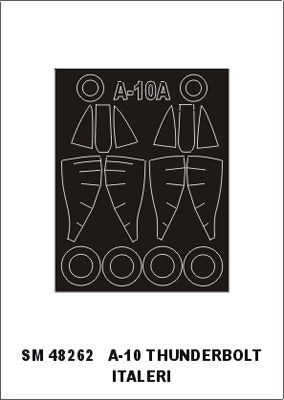 モンテックス SM48262 1/48 A-10 サンダーボルト (イタレリ用) ミニマスク
