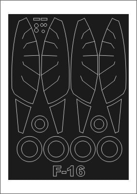 モンテックス SM48269 1/48 F-16 (タミヤ用) ミニマスク