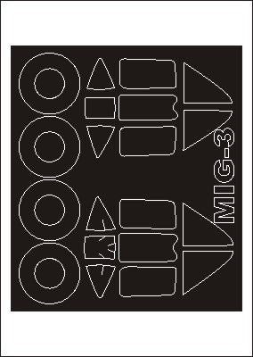 モンテックス SM48281 1/48 MiG-3 (初期型)(トランぺッター用) ミニマスク
