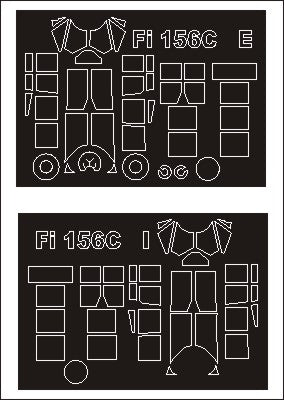 モンテックス SM48288 1/48 Fi-156 シュトルヒ(タミヤ用) ミニマスク