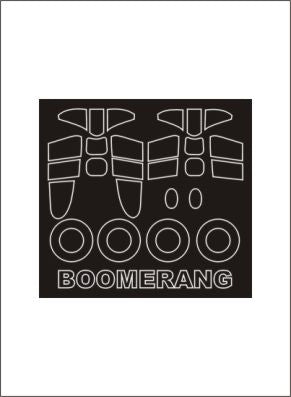 モンテックス SM48292 1/48 CAC-12 ブーメラン(スペシャルホビー用) ミニマスク