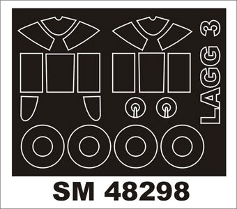 モンテックス SM48298 1/48 LaGG-3(ICM用) ミニマスク