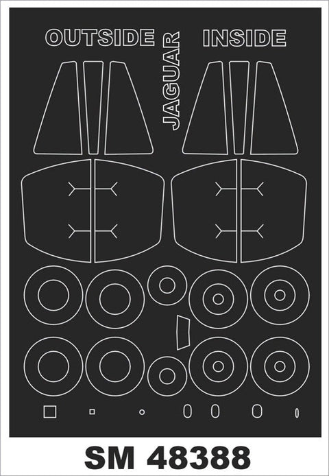 モンテックス SM48388 1/48 セペキャット ジャギュア A(キティホーク用) ミニマスク