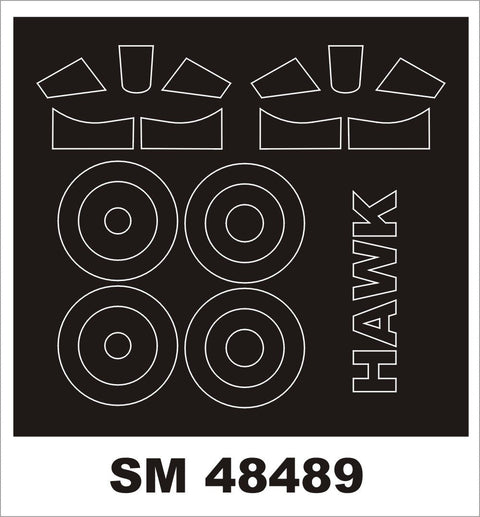 モンテックス SM48489 1/48 カーチス ホーク III(フリーダム用) ミニマスク