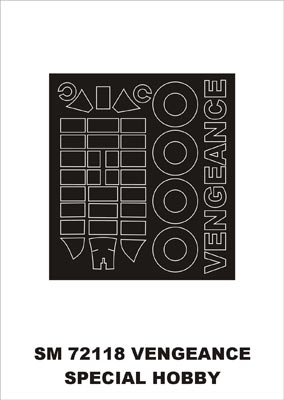 モンテックス SM72118 1/72 ヴェンジャンス(スペシャルホビー用) ミニマスク