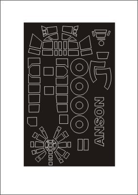 モンテックス SM72145 1/72 アプロ アンソン(スペシャルホビー用) ミニマスク