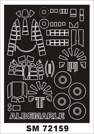 モンテックス SM72159 1/72 AW アルベマール I(バロム用) ミニマスク