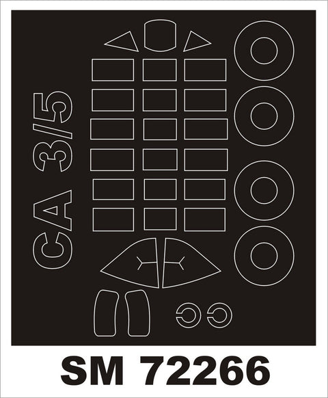 モンテックス SM72266 1/72 CA-3/5 ワイラウェイ(スペシャルホビー用) ミニマスク