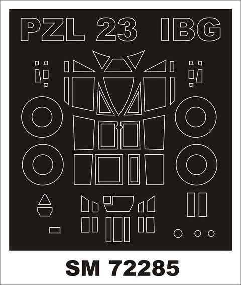 モンテックス SM72285 1/72 PZL P-23 カラシュ(IBG用) ミニマスク