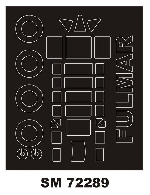 モンテックス SM72289 1/72 フルマー I(AZモデル用) ミニマスク