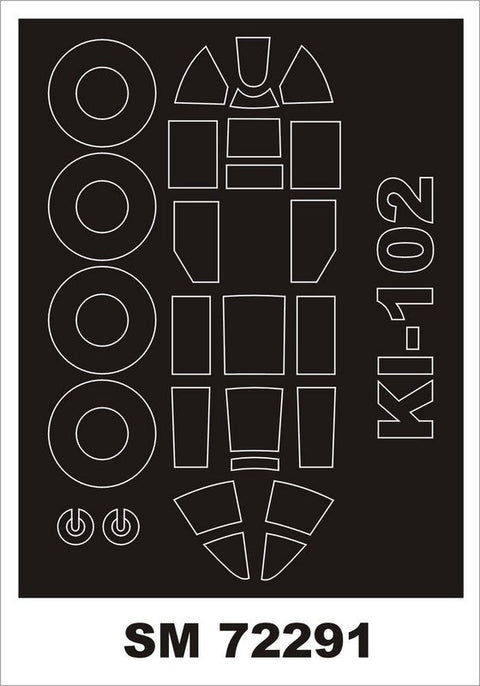 モンテックス SM72291 1/72 キ102 襲撃機(ソード用) ミニマスク