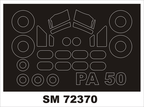 モンテックス SM72370 1/72 パーシヴァルL P-50(バロム用) ミニマスク