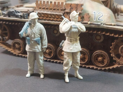 パンツァーアート FI35-222 1/35 武装親衛隊MG42チームセット