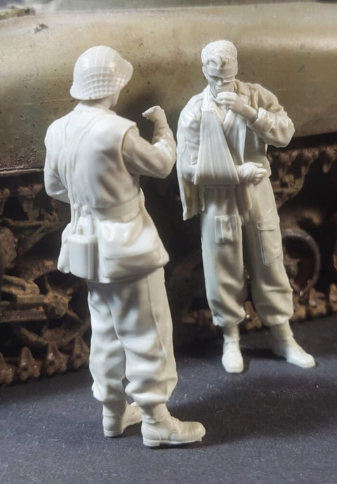 パンツァーアート FI35-228 1/35 イギリスの救急救命士セット