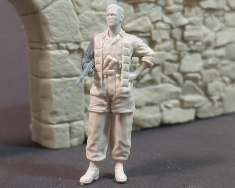 パンツァーアート FI35-245 1/35 ドイツ降下猟兵 休憩中 No2