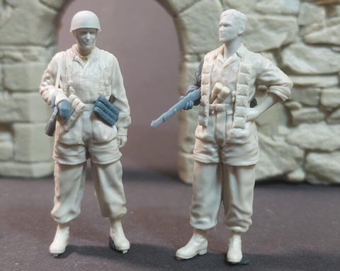 パンツァーアート FI35-246 1/35 ドイツ降下猟兵 休憩中セット