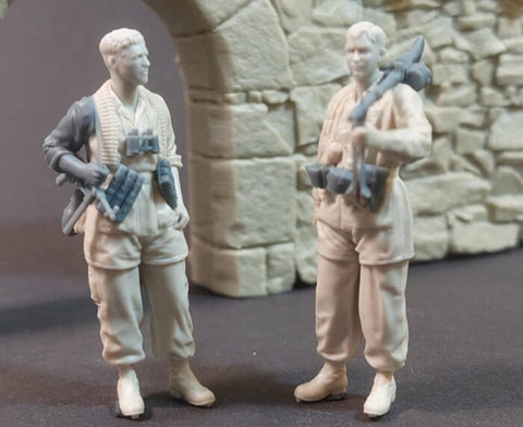 パンツァーアート FI35-249 1/35 ドイツ降下猟兵 MG34チーム セット