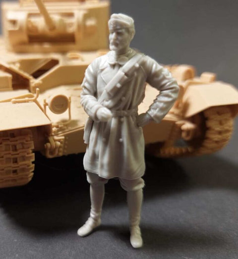パンツァーアート FI35-254 1/35 イタリア 戦車将校