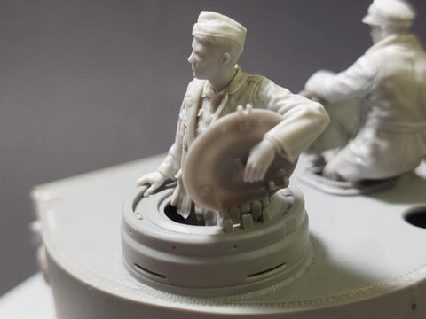 パンツァーアート FI35-257 1/35 DAK「タイガー」戦車長