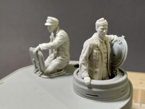 パンツァーアート FI35-259 1/35 DAK「タイガー」砲塔セット