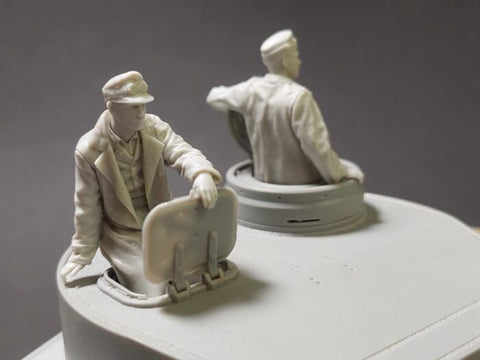 パンツァーアート FI35-260 1/35 DAK「タイガー」クルーセット