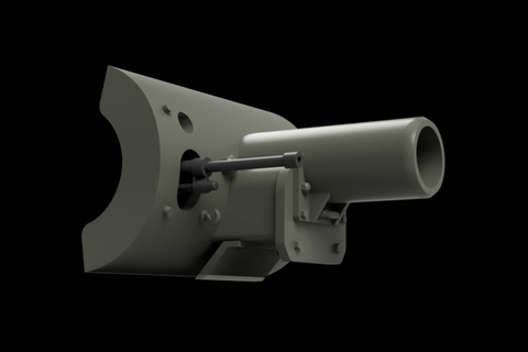 パンツァーアート GB35-159 1/35 M5 スチュアート(M6)砲身・ブローニング1919銃身(汎用)