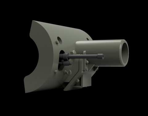 パンツァーアート GB35-160 1/35 ルクレール 主力戦車用(GIAT CCN120-26)砲身(汎用)