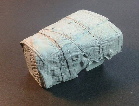 パンツァーアート RE35-418 1/35 メルセデス4500 トラック エンジンデッキ キャンバスカバー