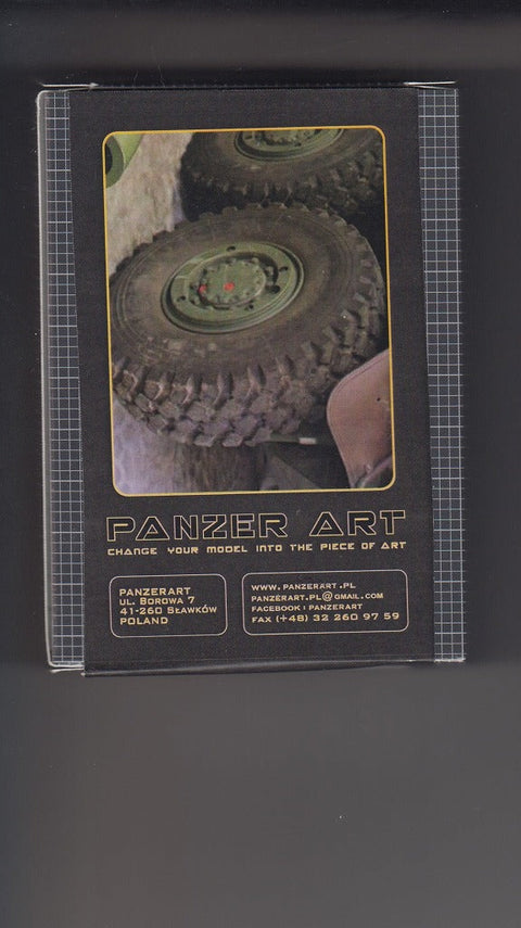 パンツァーアート RE35-489 1/35 SPz.2ルクス ロードホイール (ミシュラン XZL パターン)