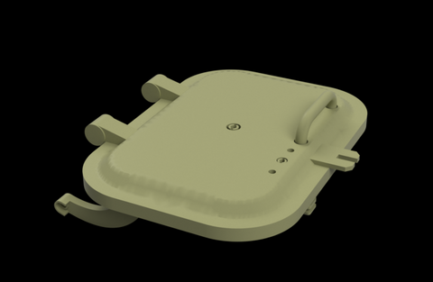 パンツァーアート RE35-804 1/35 “タイガー” ローダーハッチ (初期型)