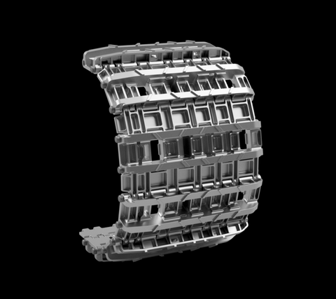 パンツァーアート TR16-014 1/16 VI号戦車 キングタイガー スタンダードタイプ履帯