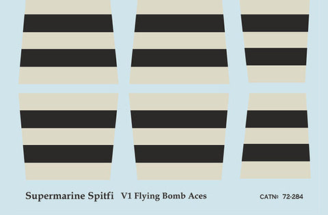 プリントスケール 72-284 1/72 スピットファイア 飛行爆弾 エース
