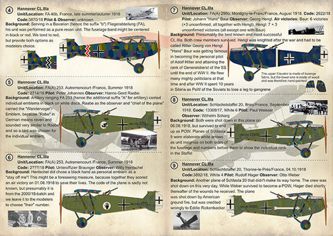 プリントスケール 72-294 1/72 ハノーバー CL.III
