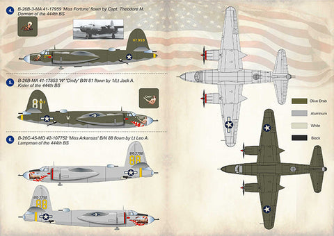 プリントスケール 72-325 1/72 B-26 マローダー Part 1