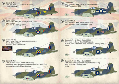 プリントスケール 72-359 1/72 イギリス海軍 コルセア