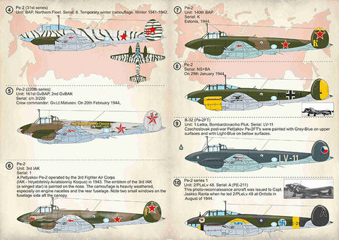 プリントスケール 72-361 1/72 ペトリャコフ Pe-2