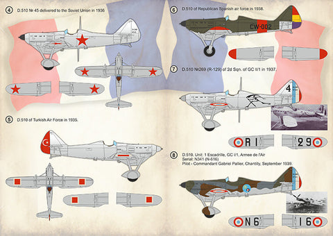 プリントスケール 72-409 1/72 デヴォアティーヌ D.510. Part 2