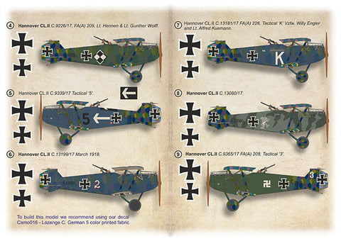 プリントスケール 1/72 72-526 ハノーバーCL.II