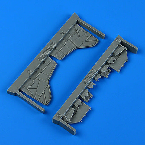 クイックブースト QB32 341 1/32 マッキ MC.202 アンダーキャリッジカバー - 初期型 (ITALERI用)